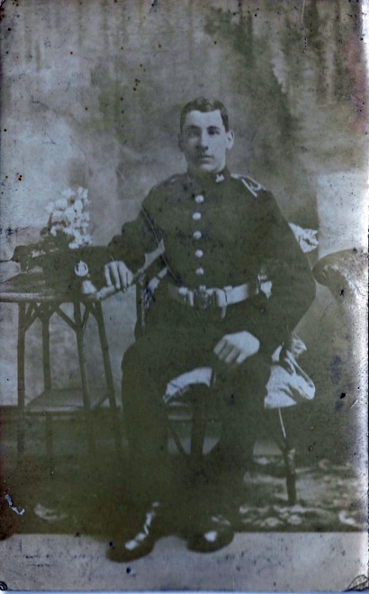 Pte Will Sanders, 1st Bn Dorsetshire Regiment